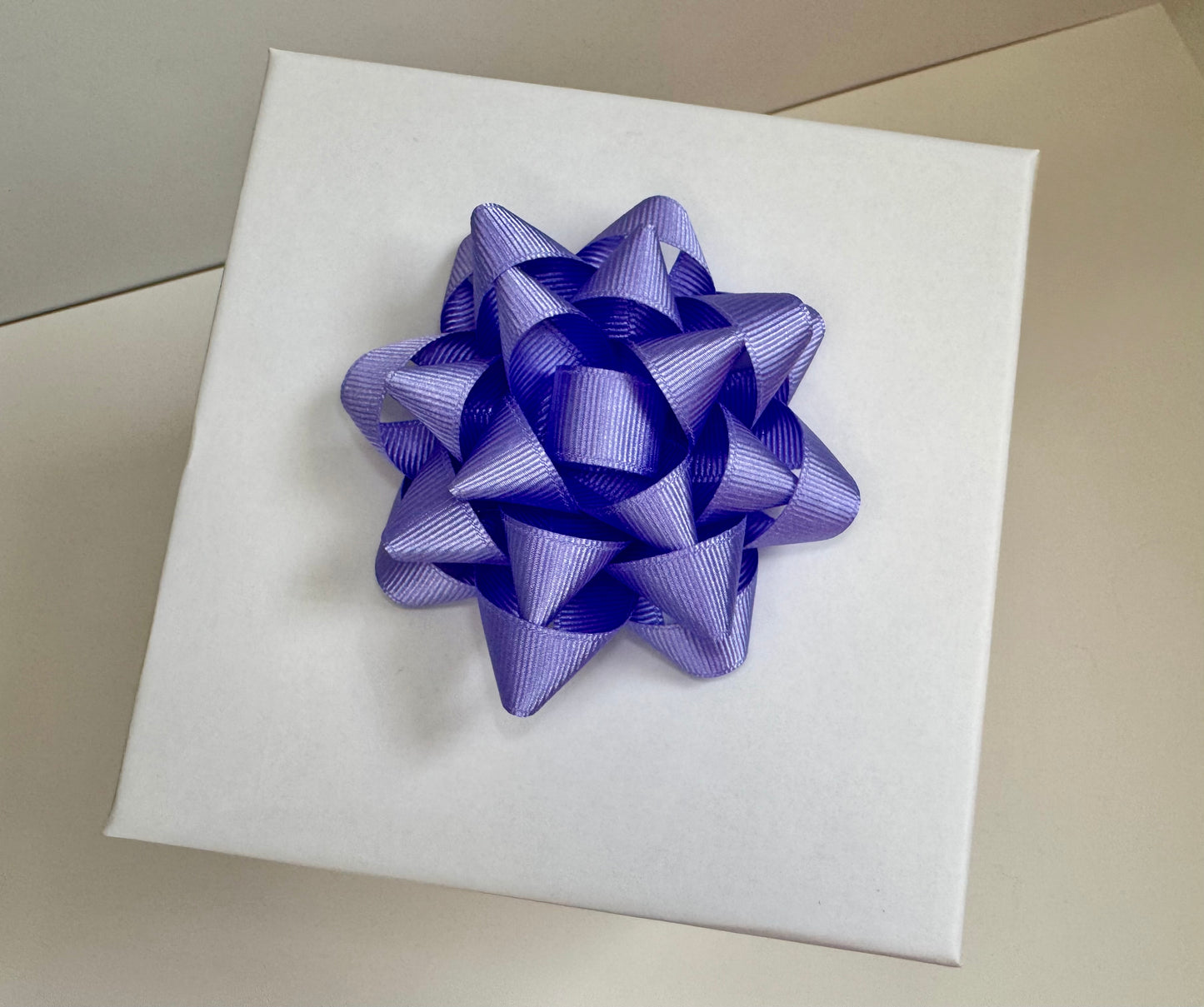 Gift Bow - Solid Color Grosgrain Ribbon
