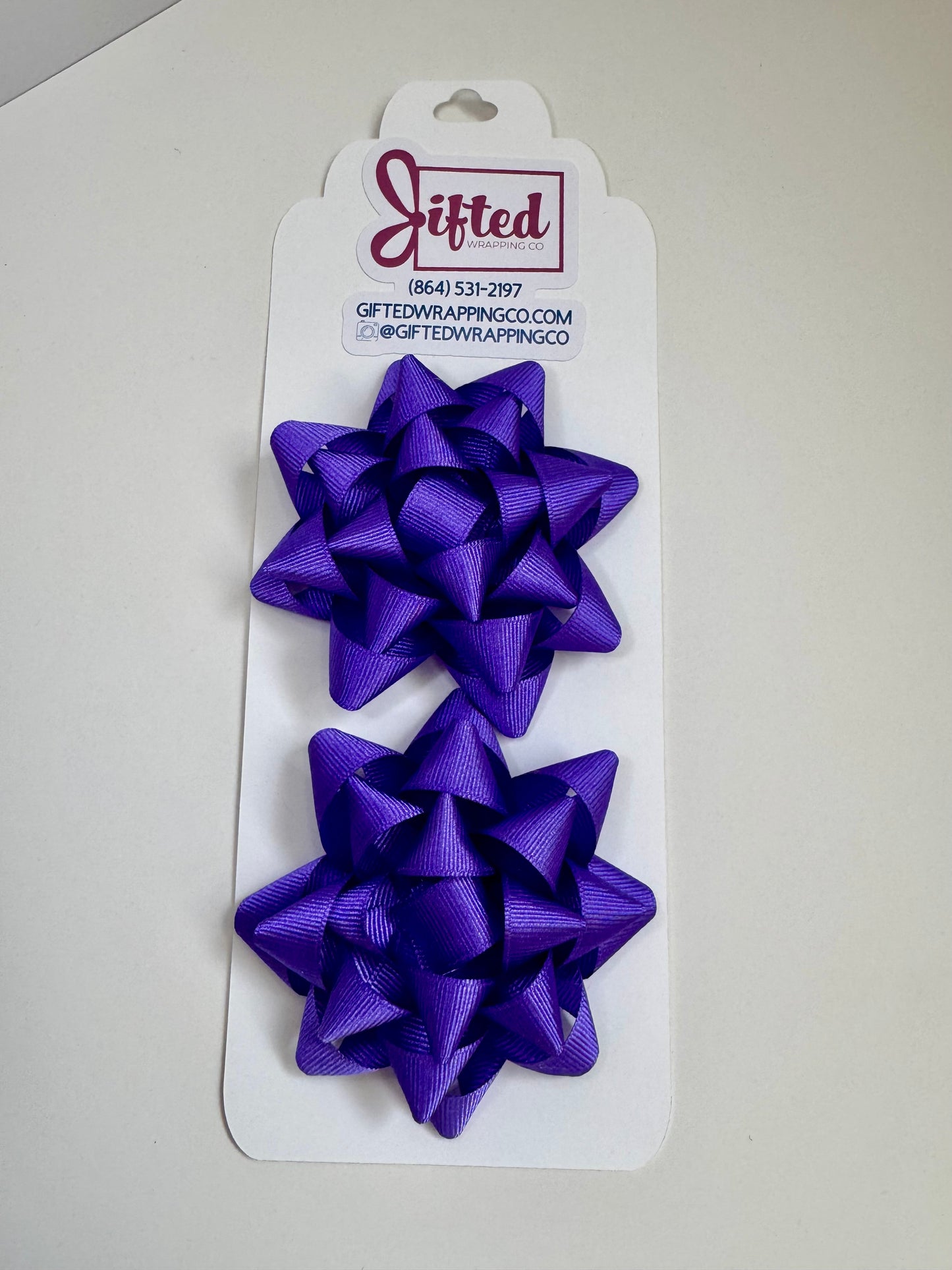 Gift Bow - Solid Color Grosgrain Ribbon