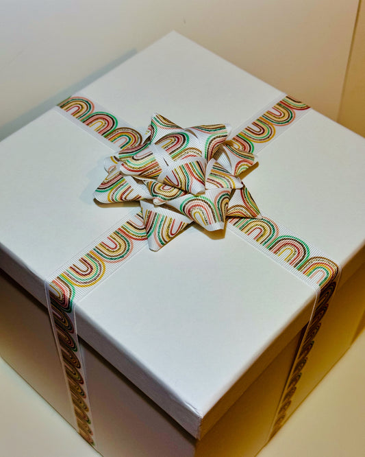 Gift Bow - Boho Rainbow