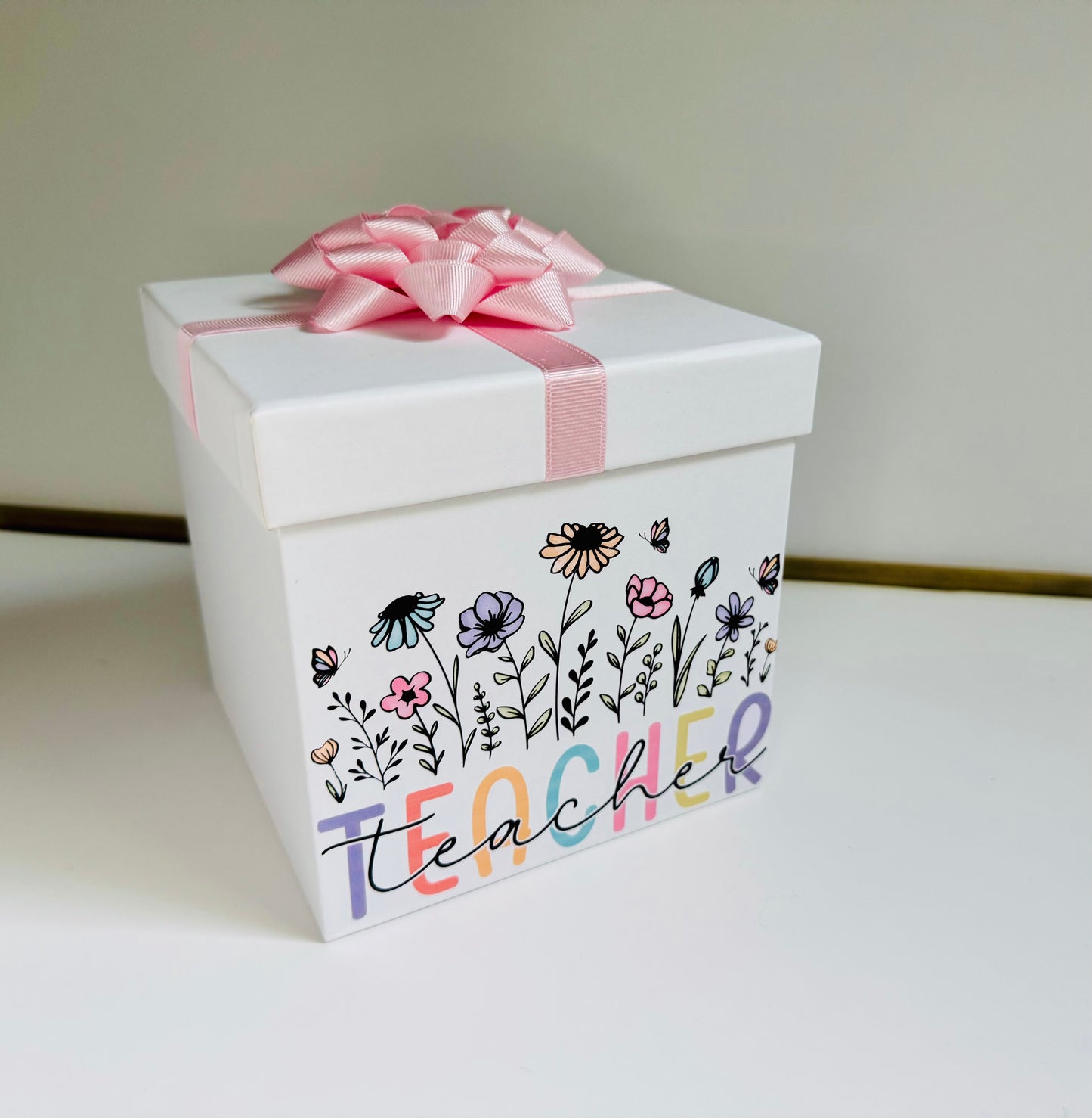 Gift Box Bundle - Pastel Floral Teacher