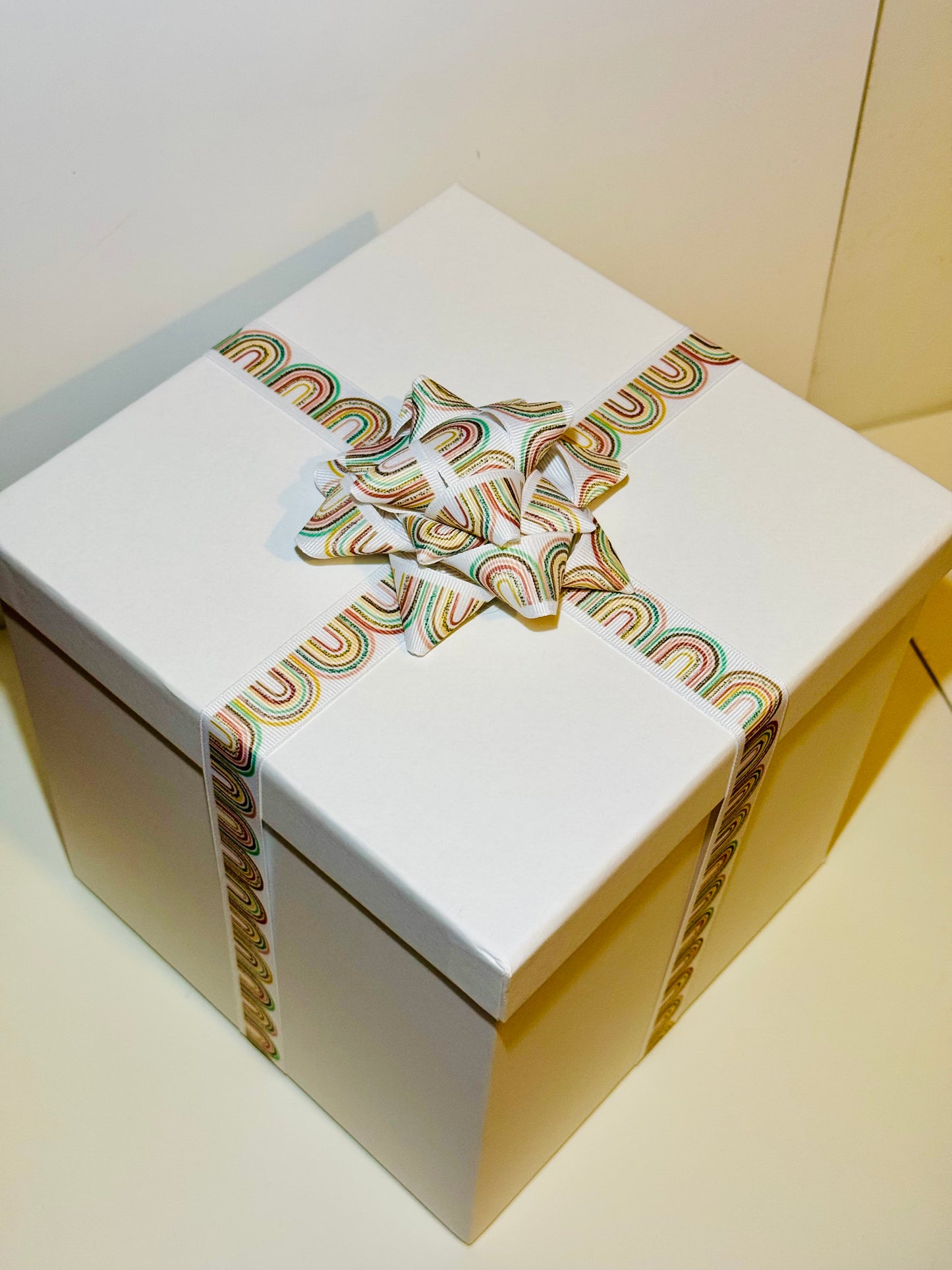 Gift Bow - Boho Rainbow