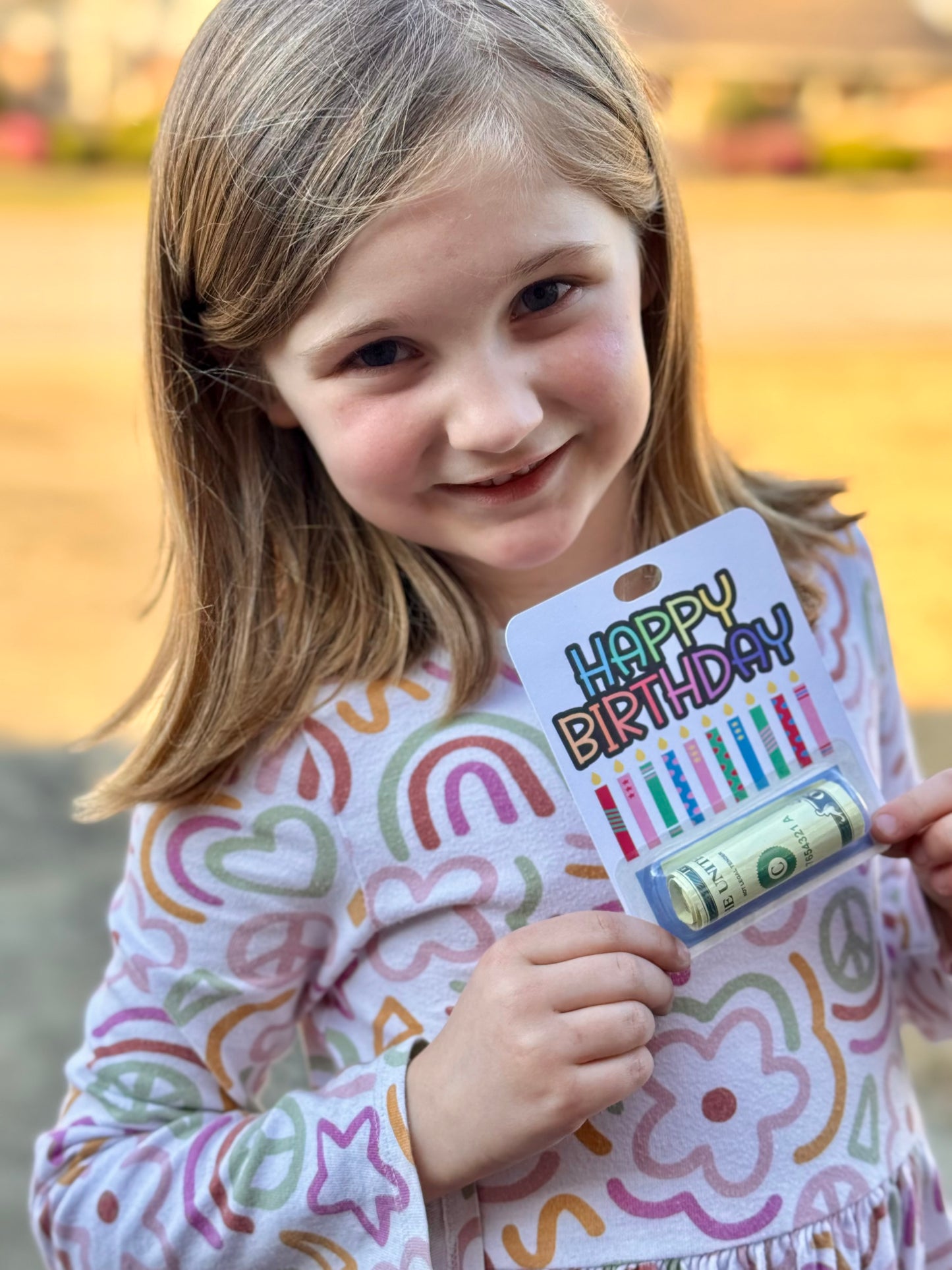 Money Holder Card - Happy Birthday