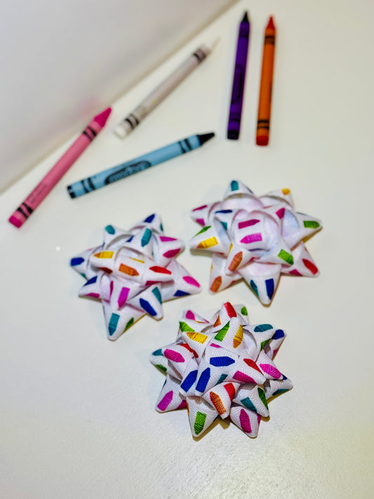 Gift Bow - Crayon