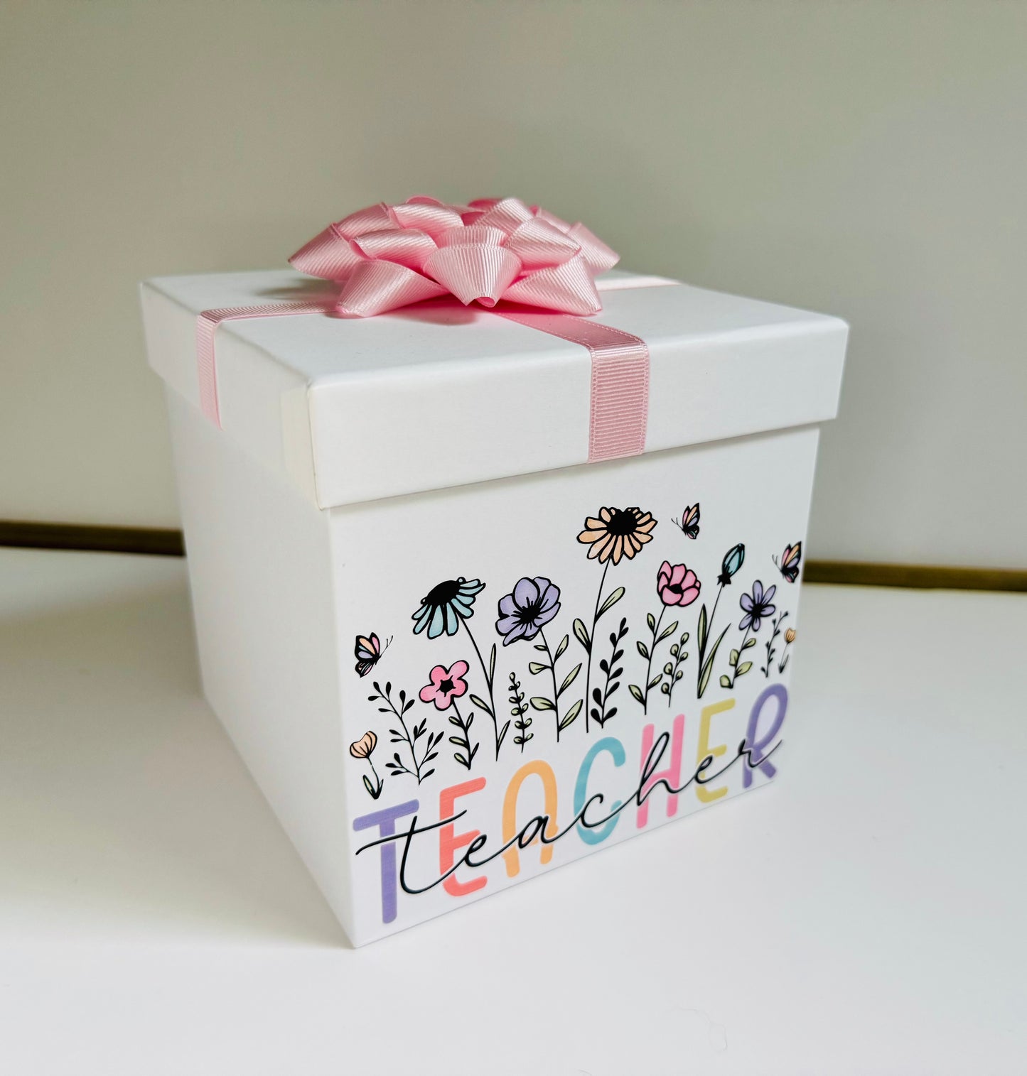 Gift Box Bundle - Pastel Floral Teacher