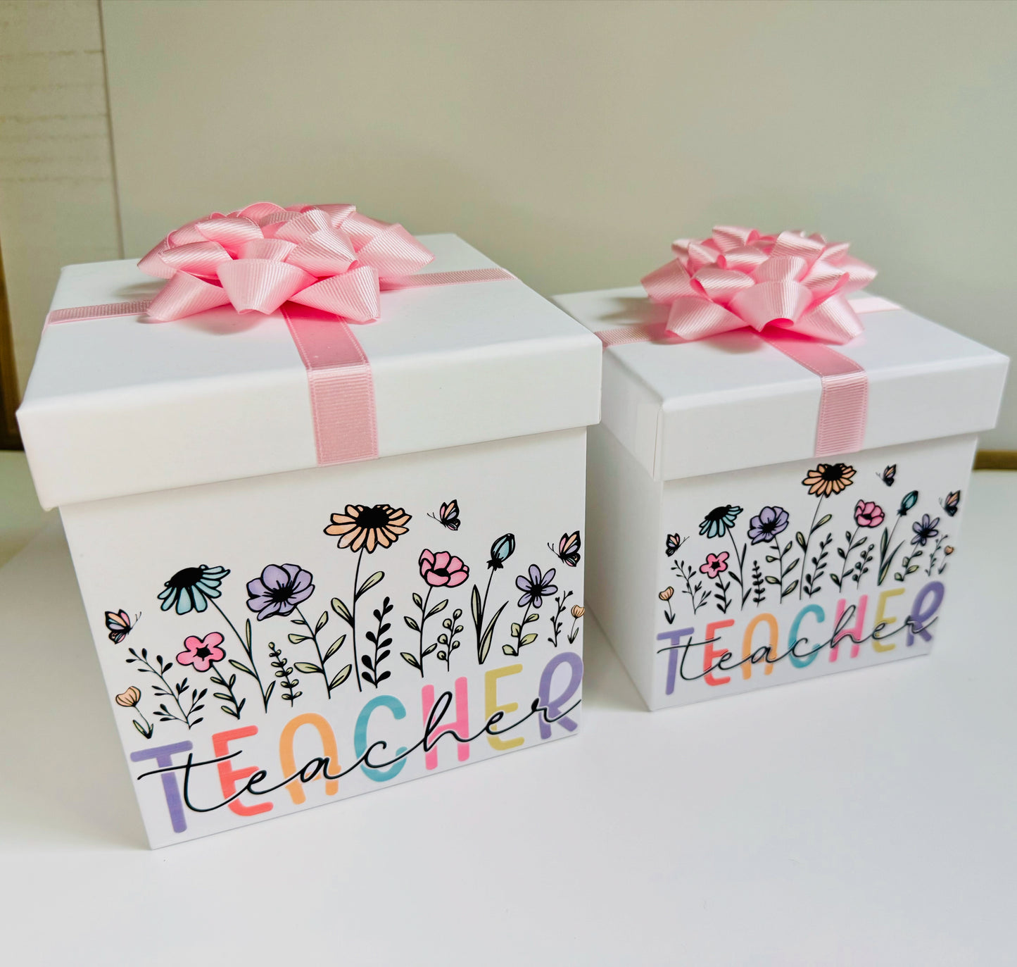 Gift Box Bundle - Pastel Floral Teacher