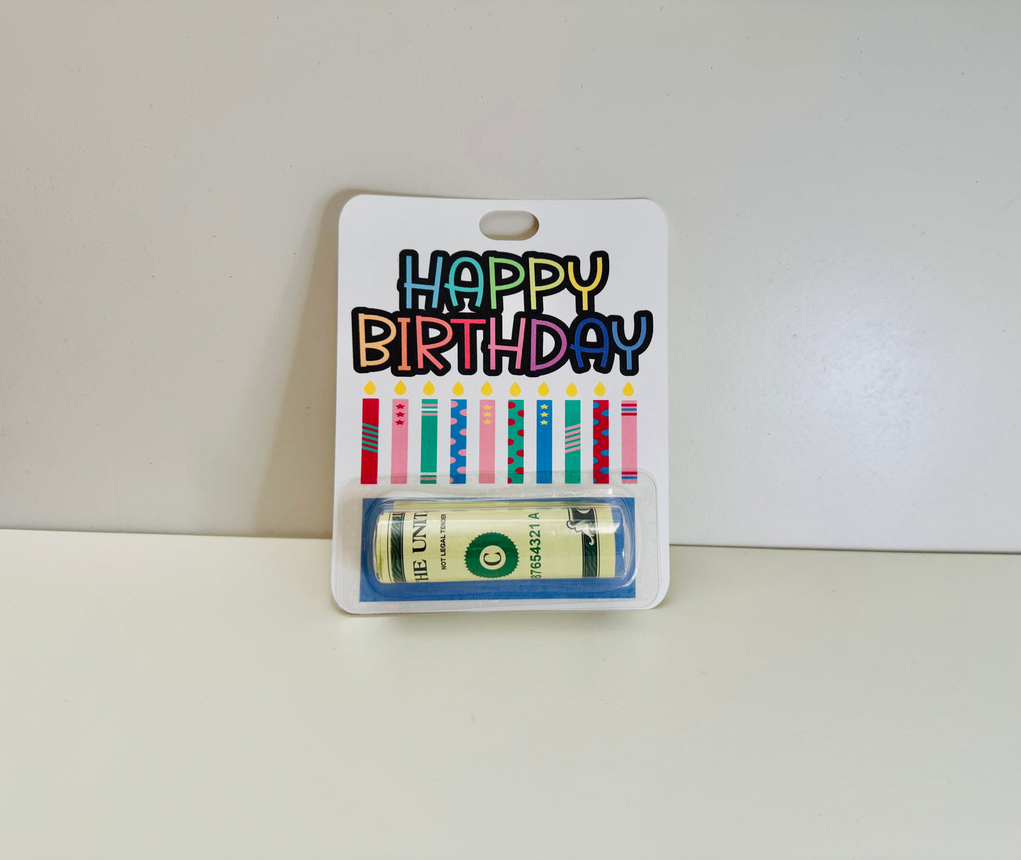 Money Holder Card - Happy Birthday