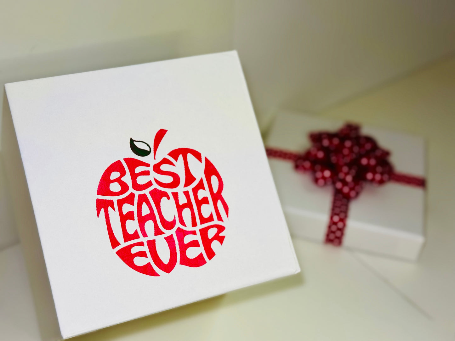 Gift Box Bundle - Best Teacher Ever Apple