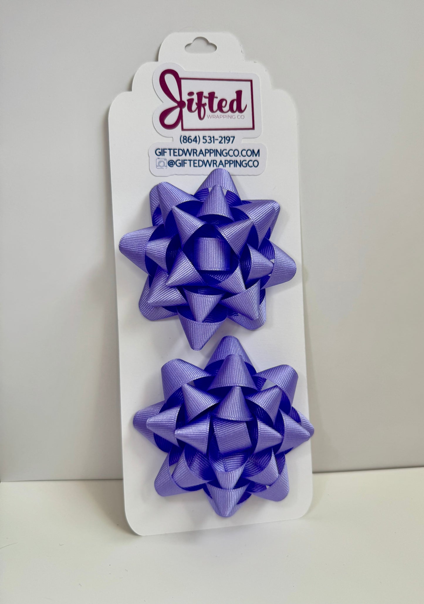 Gift Bow - Solid Color Grosgrain Ribbon