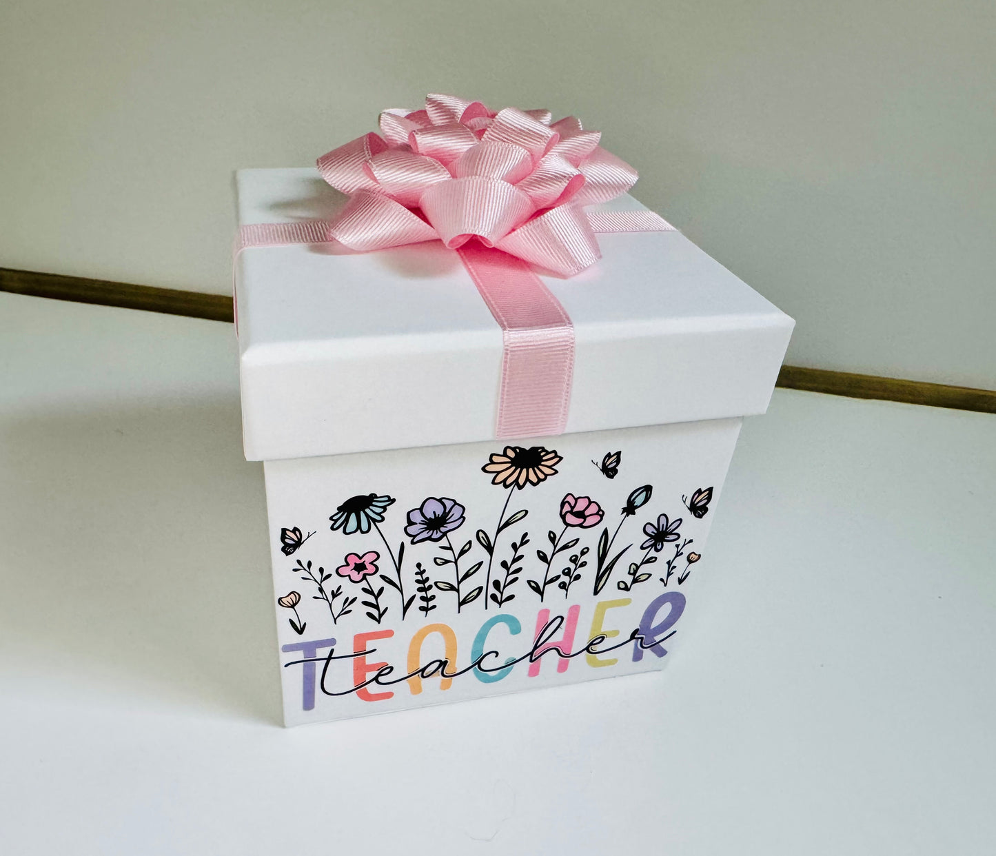 Gift Box Bundle - Pastel Floral Teacher