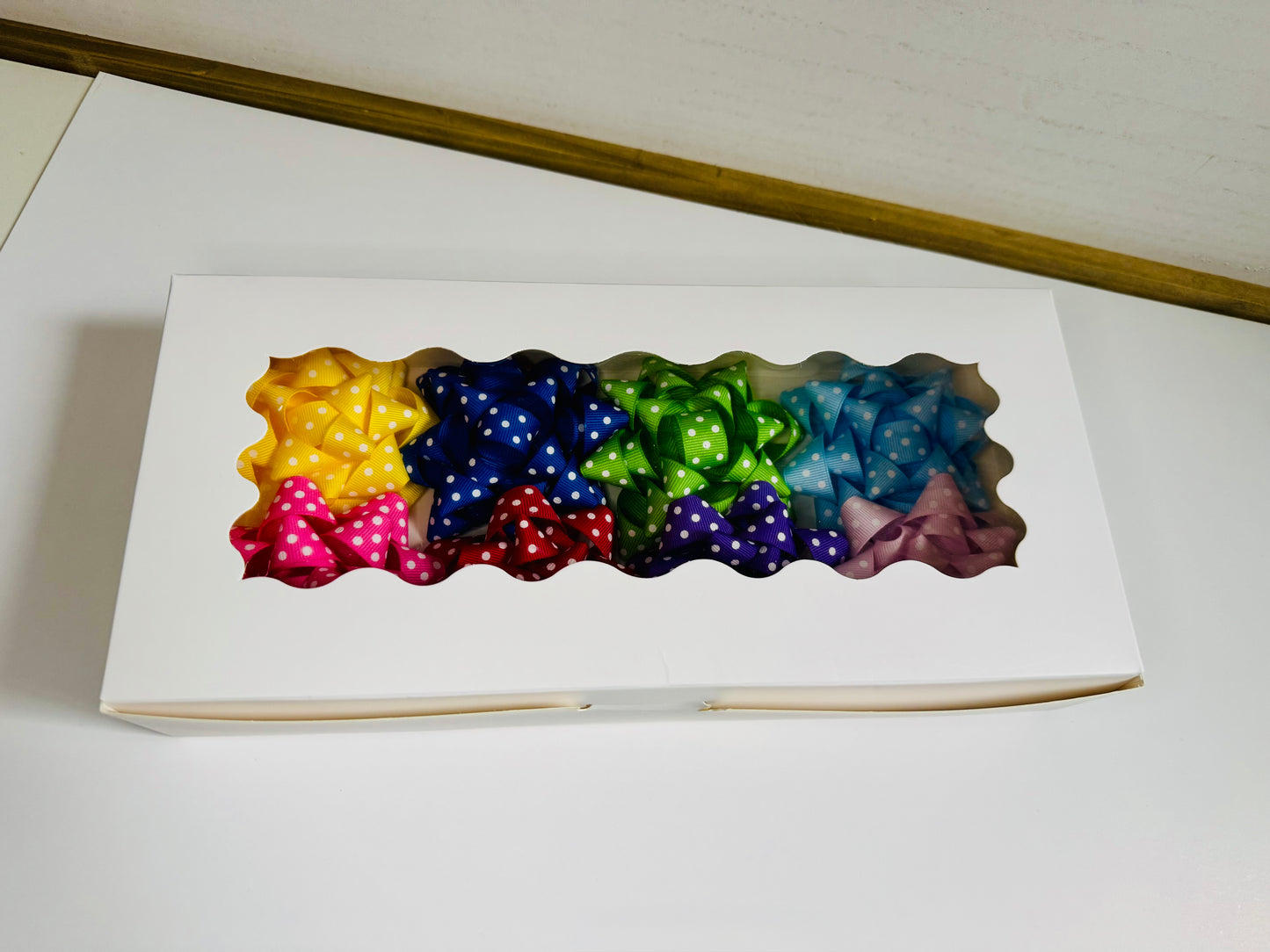 Gift Bow Multi-Pack - Polka Dot Assorted Colors