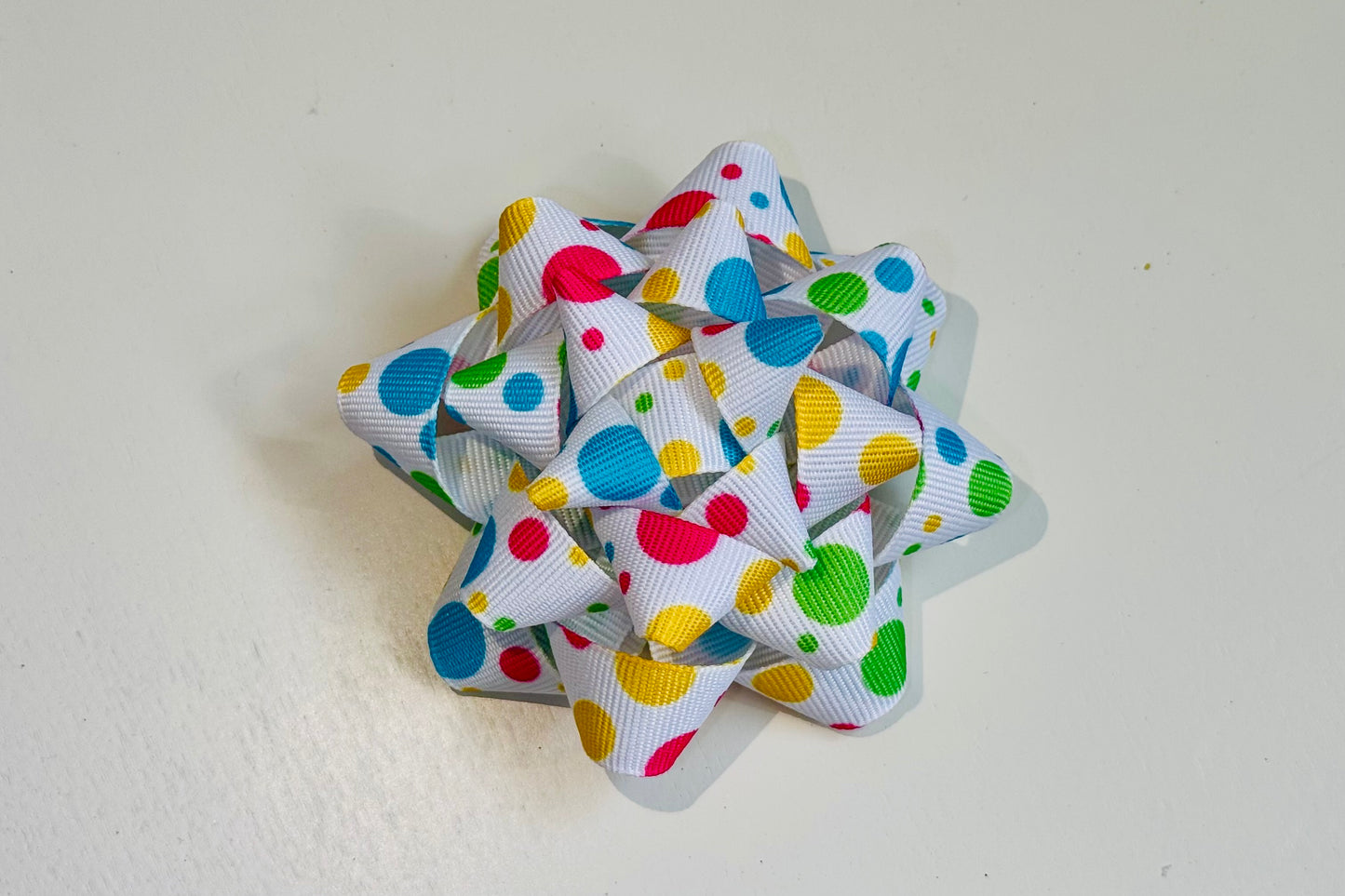 Gift Bow - Multicolored Dots