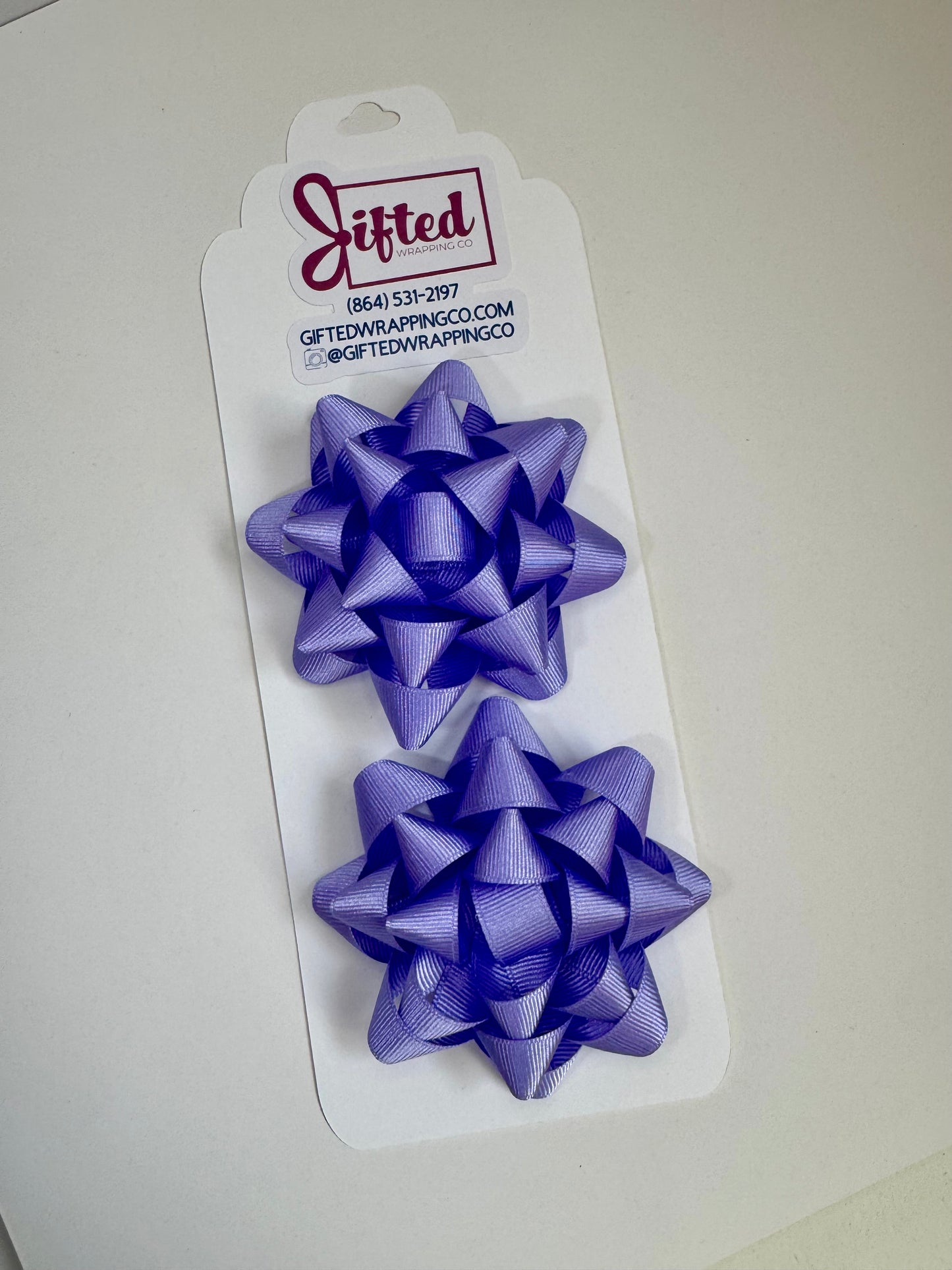 Gift Bow - Solid Color Grosgrain Ribbon