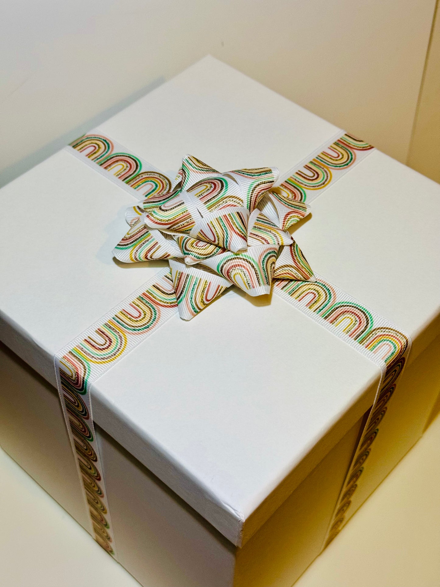 Gift Bow - Boho Rainbow
