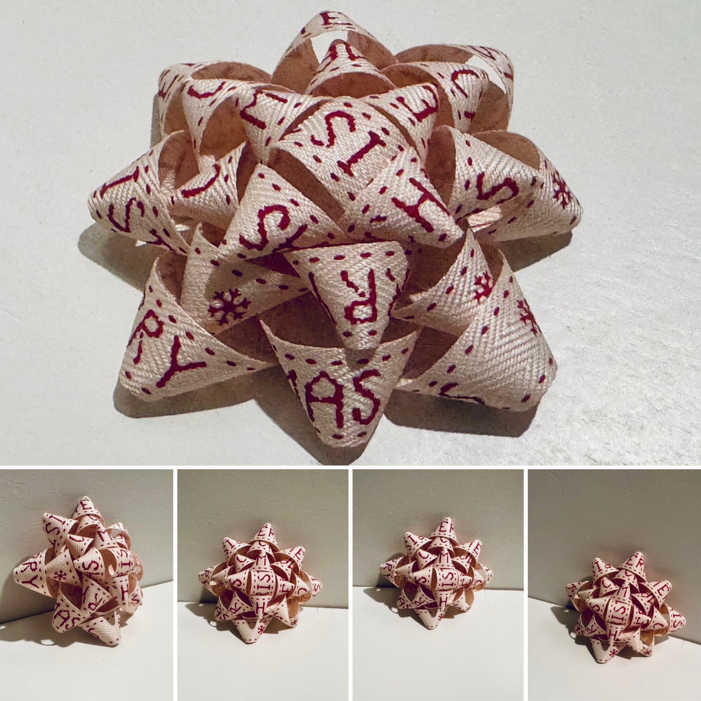 Holiday Gift Bow - Merry Christmas