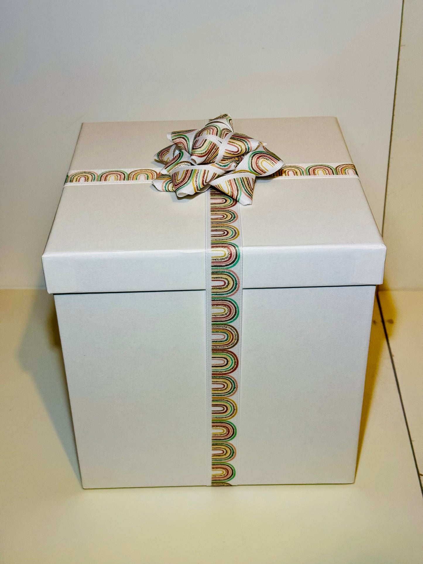 Gift Bow - Boho Rainbow