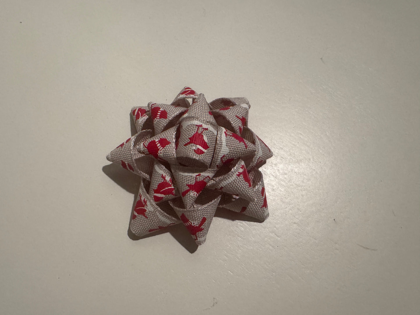 Holiday Gift Bow - Christmas Cardinal