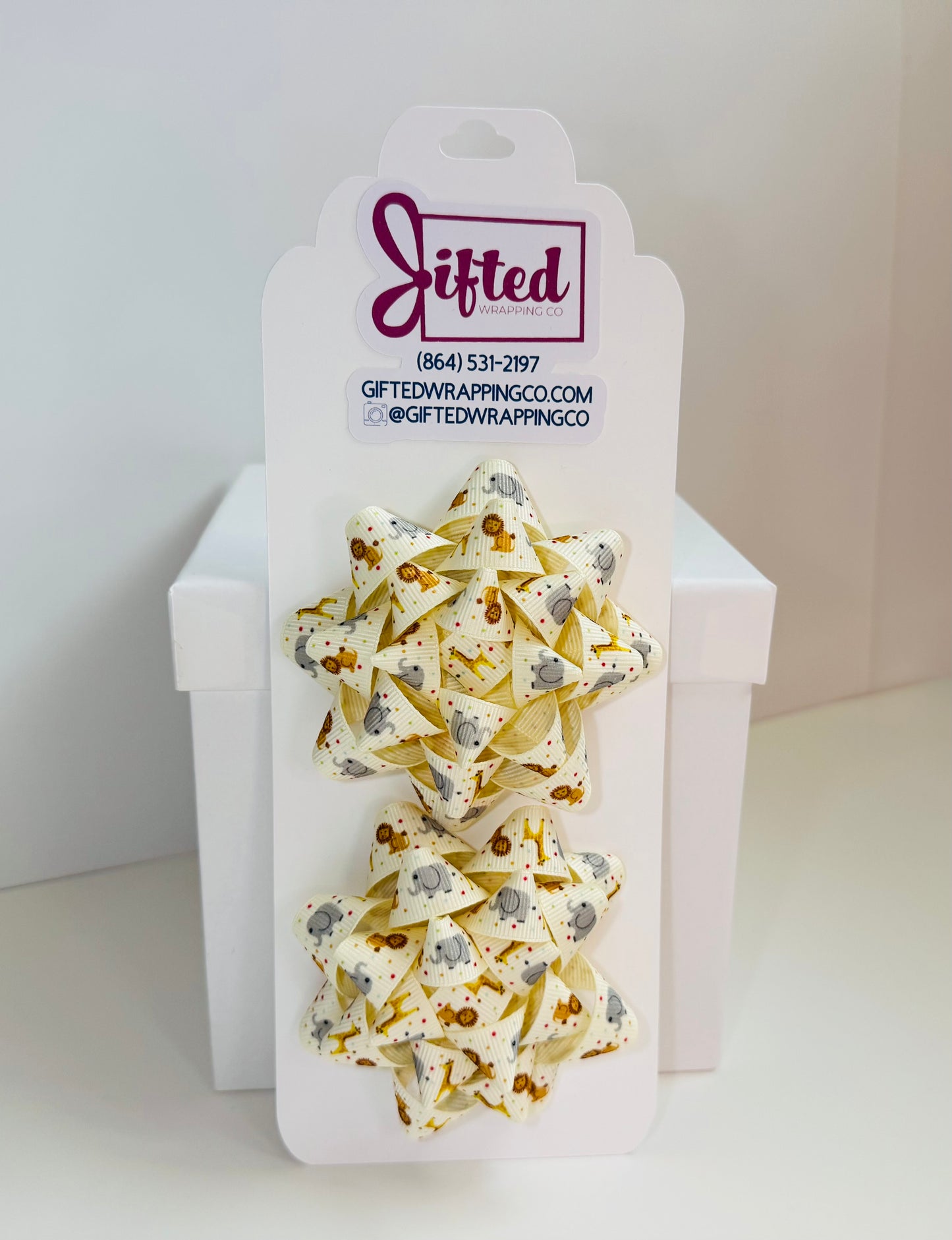Gift Bow - Baby Animals