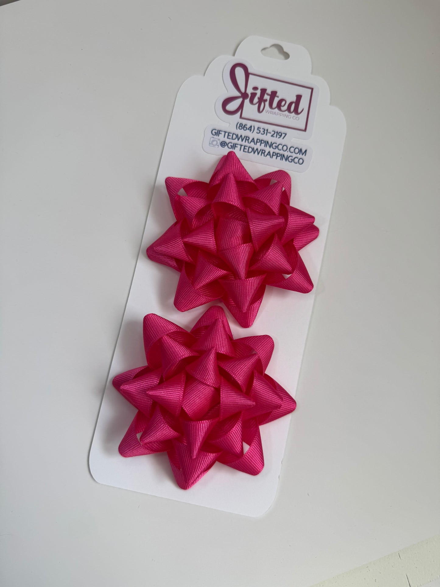 Gift Bow - Solid Color Grosgrain Ribbon