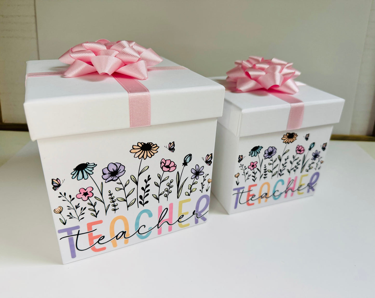 Gift Box Bundle - Pastel Floral Teacher