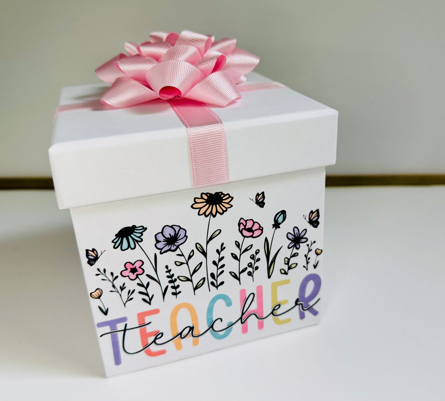 Gift Box Bundle - Pastel Floral Teacher
