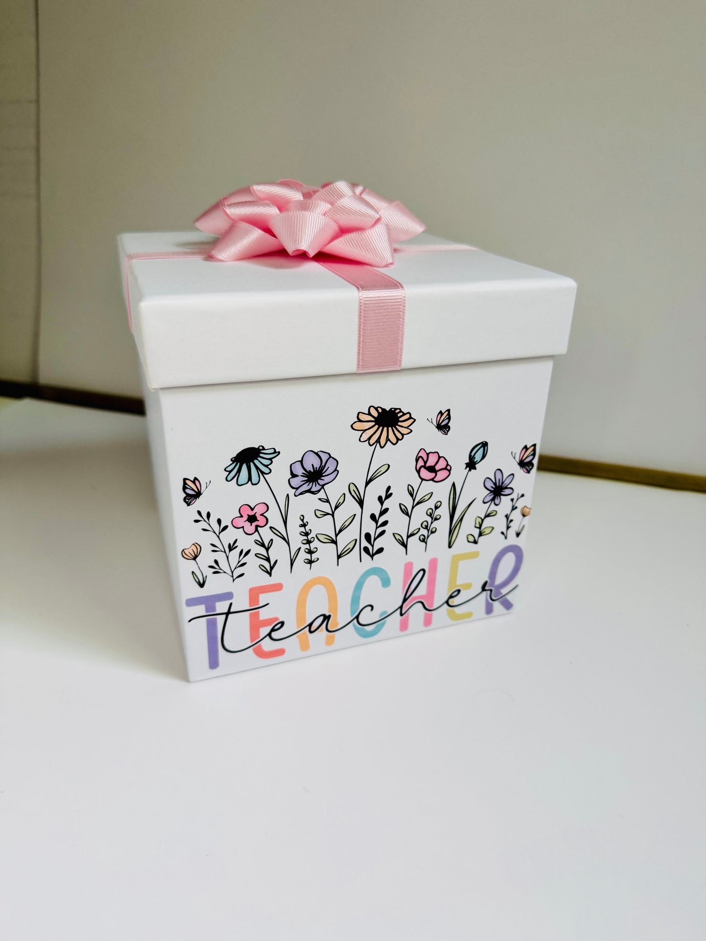 Gift Box Bundle - Pastel Floral Teacher