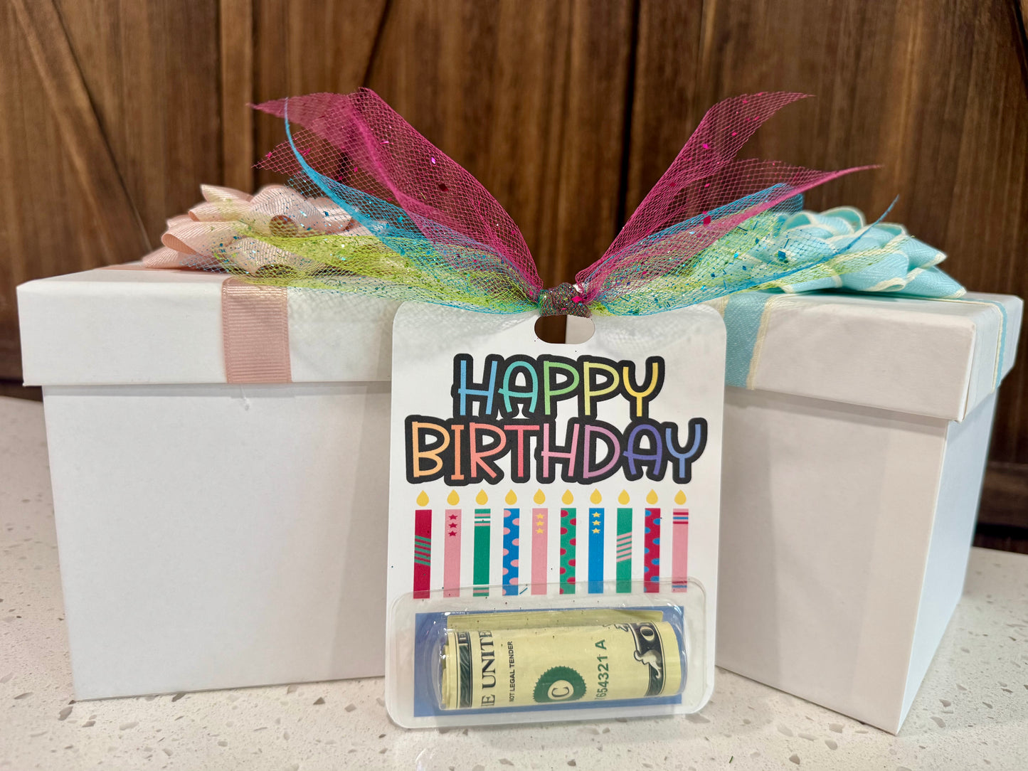 Money Holder Card - Happy Birthday