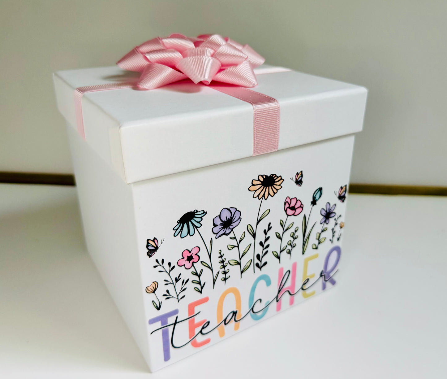 Gift Box Bundle - Pastel Floral Teacher