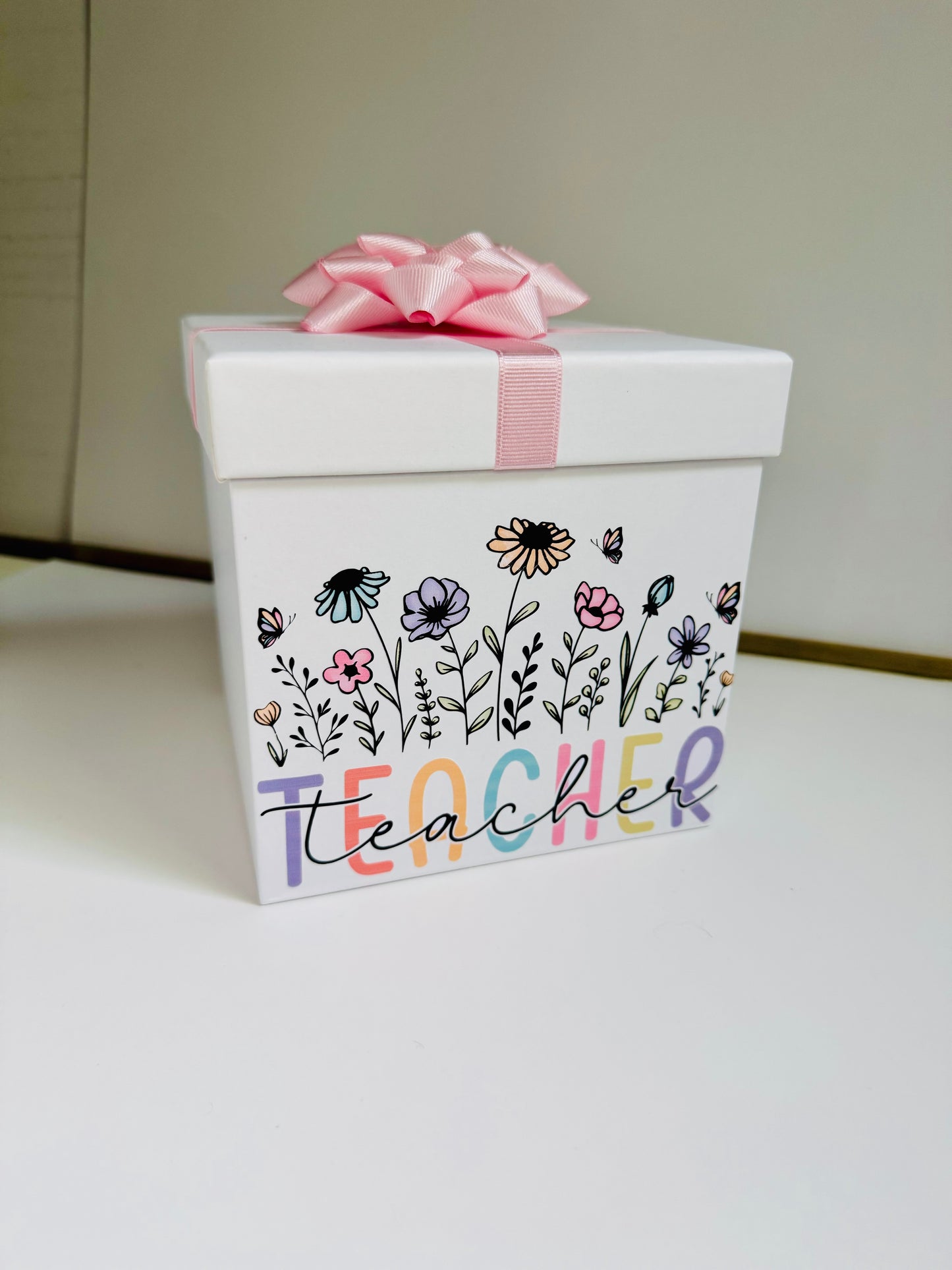 Gift Box Bundle - Pastel Floral Teacher