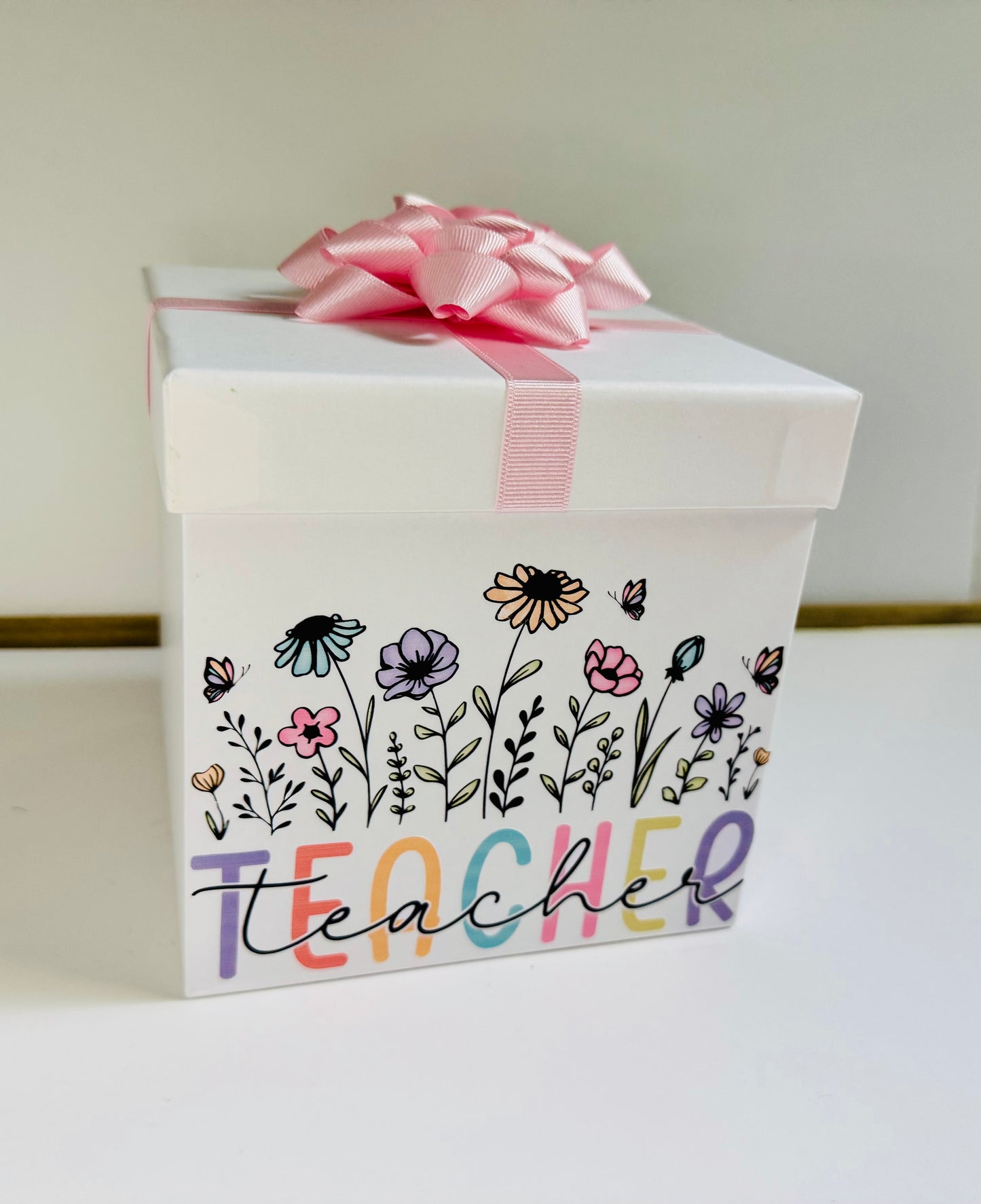 Gift Box Bundle - Pastel Floral Teacher