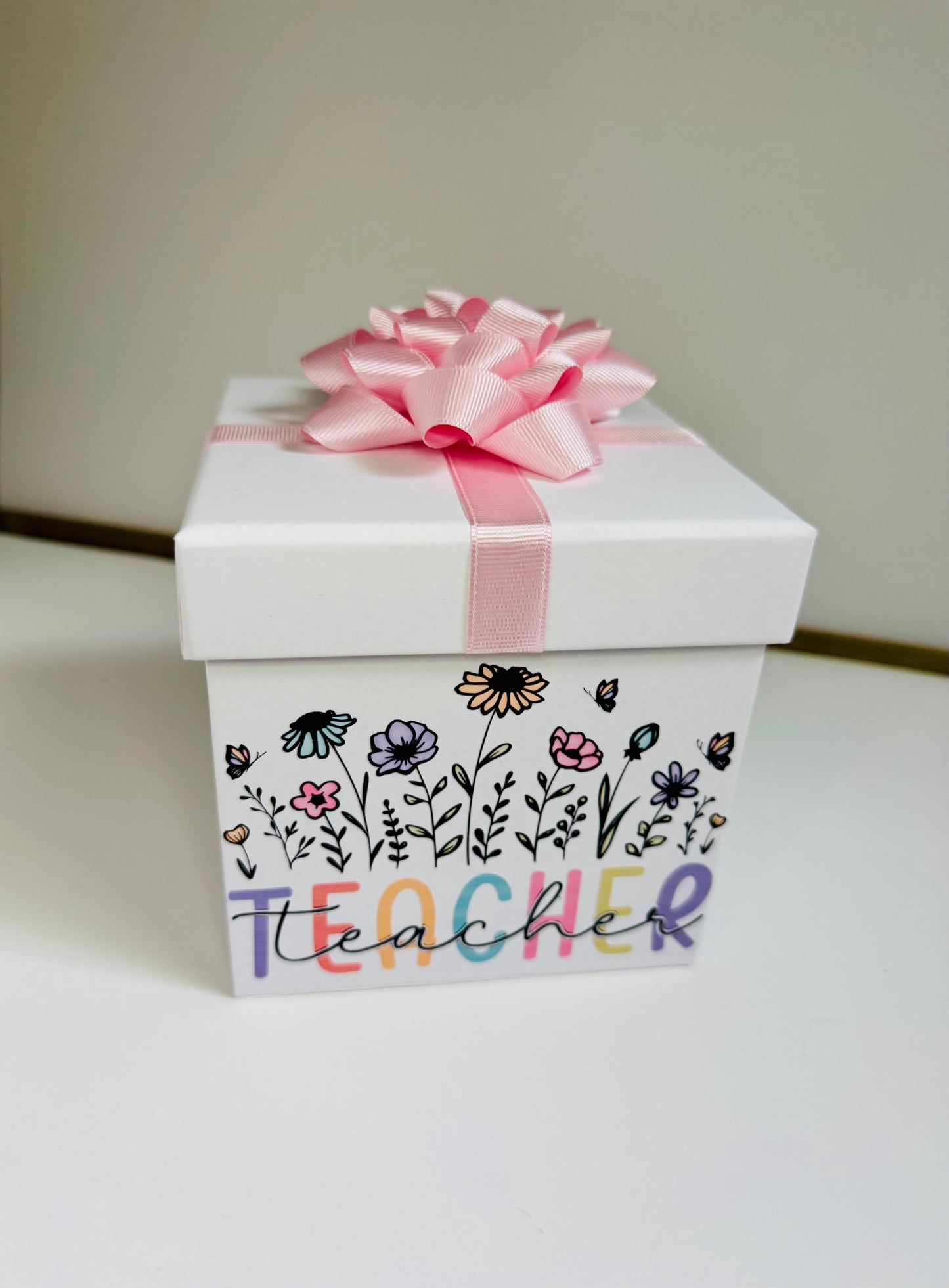 Gift Box Bundle - Pastel Floral Teacher