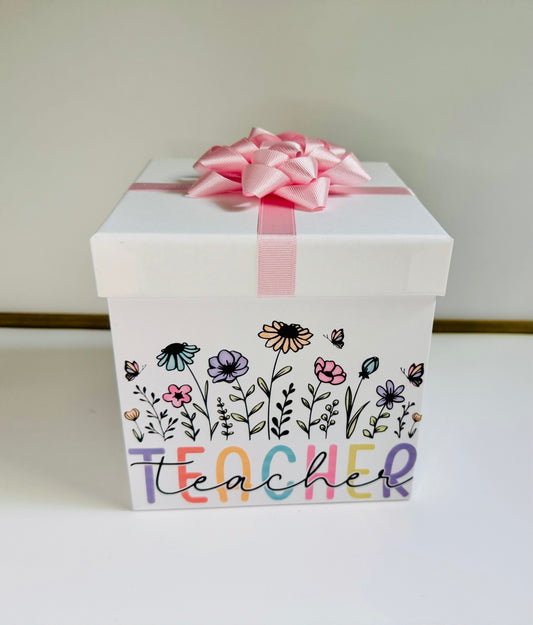 Gift Box Bundle - Pastel Floral Teacher